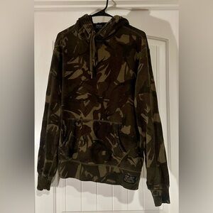Green Camo Ralph Lauren Hoodie